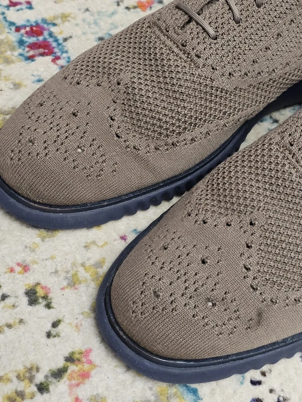 Cole Haan 2.ZEROGRAND Stitchlite Knit Sneakers Men’s 13M Wingtip Oxford Shoes I